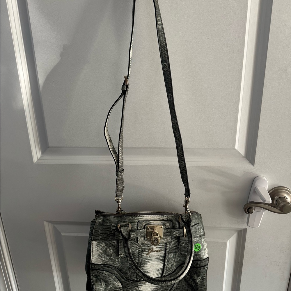Stylish Black and Gray Women's Bag